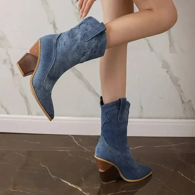 Mabelle - Orthopedic Western Boots