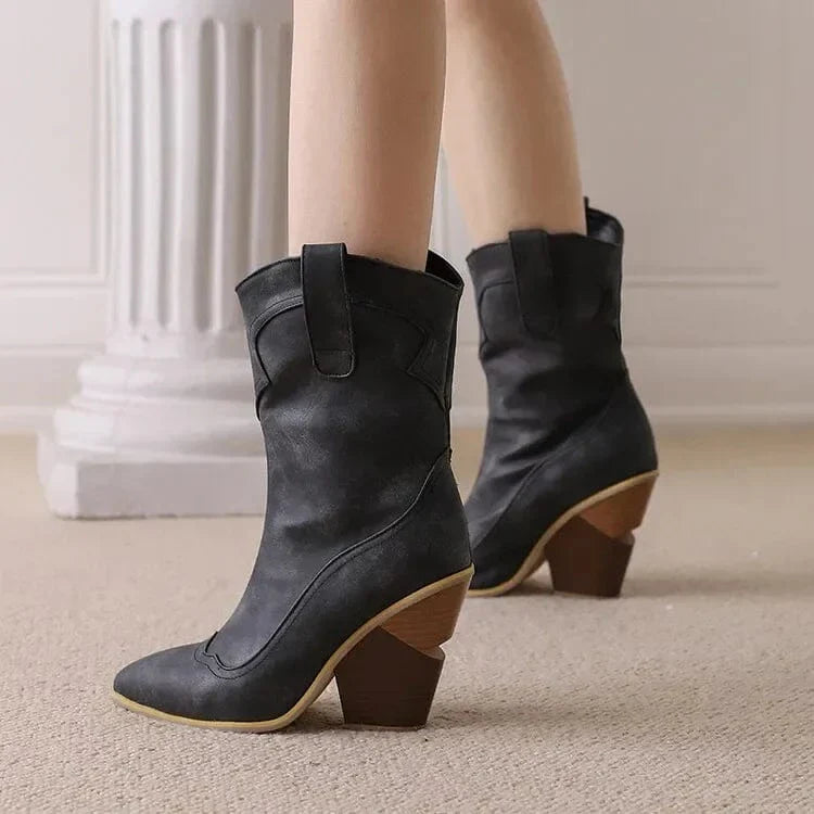 Mabelle - Orthopedic Western Boots