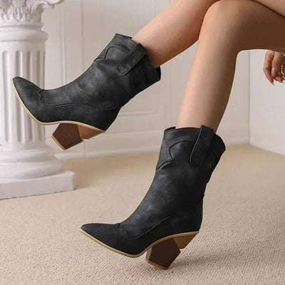 Mabelle - Orthopedic Western Boots