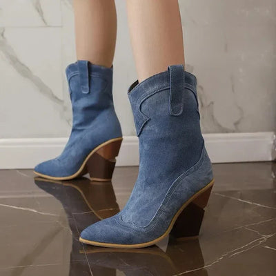 Mabelle - Orthopedic Western Boots