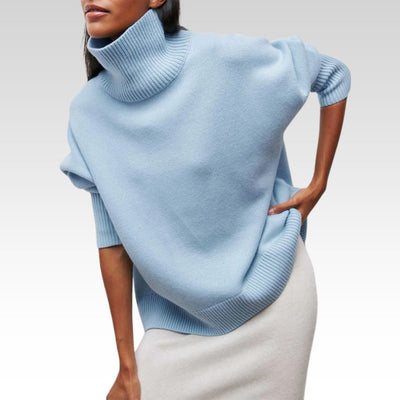 Zyora - Eleganter Strick-Dolcevita-Pullover