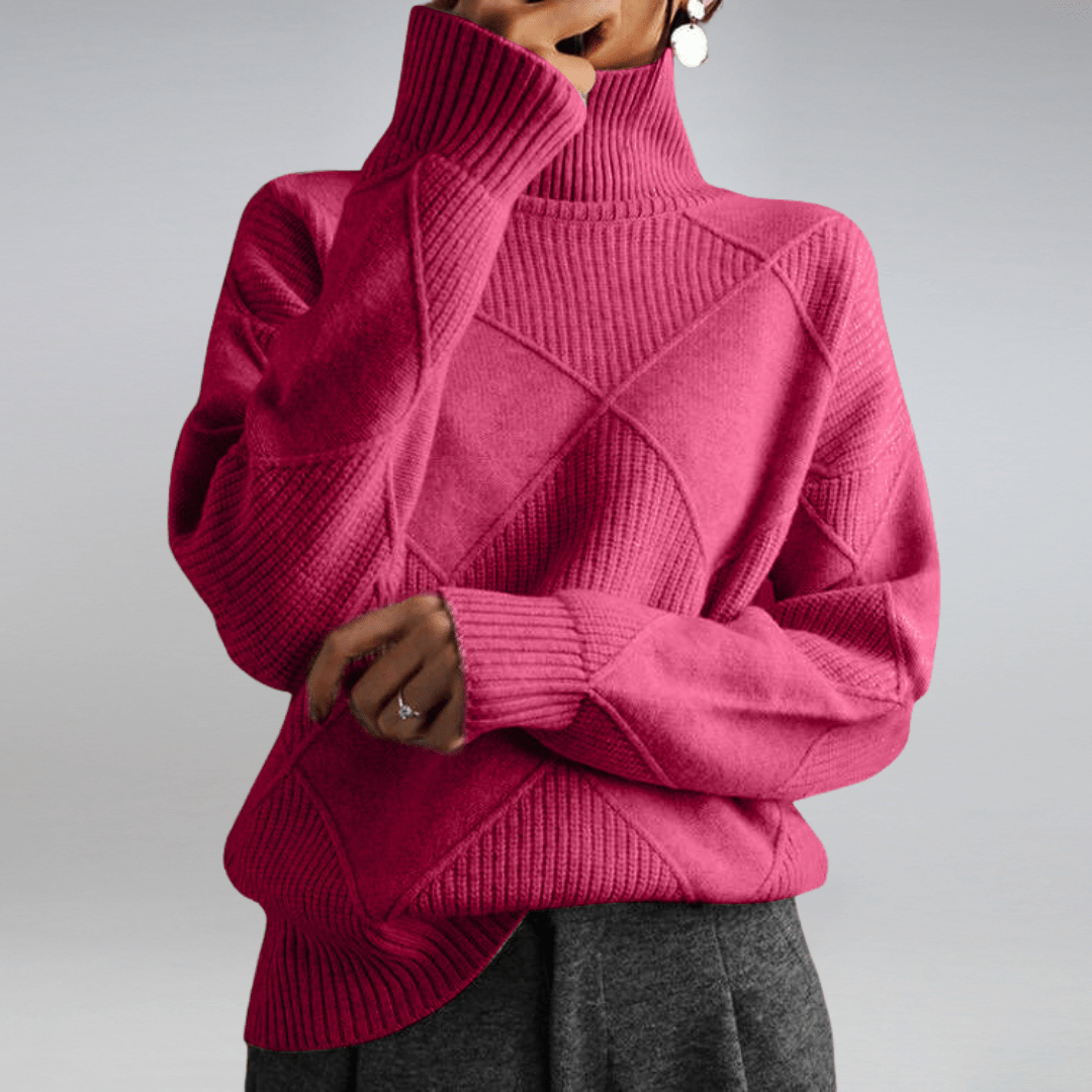 Isabelle – Turtleneck Sweater for Everyday Elegance