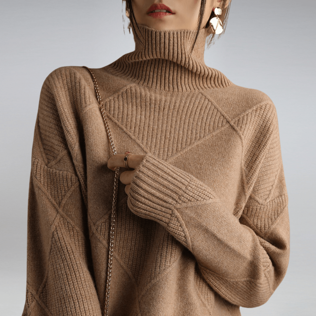 Isabelle – Turtleneck Sweater for Everyday Elegance