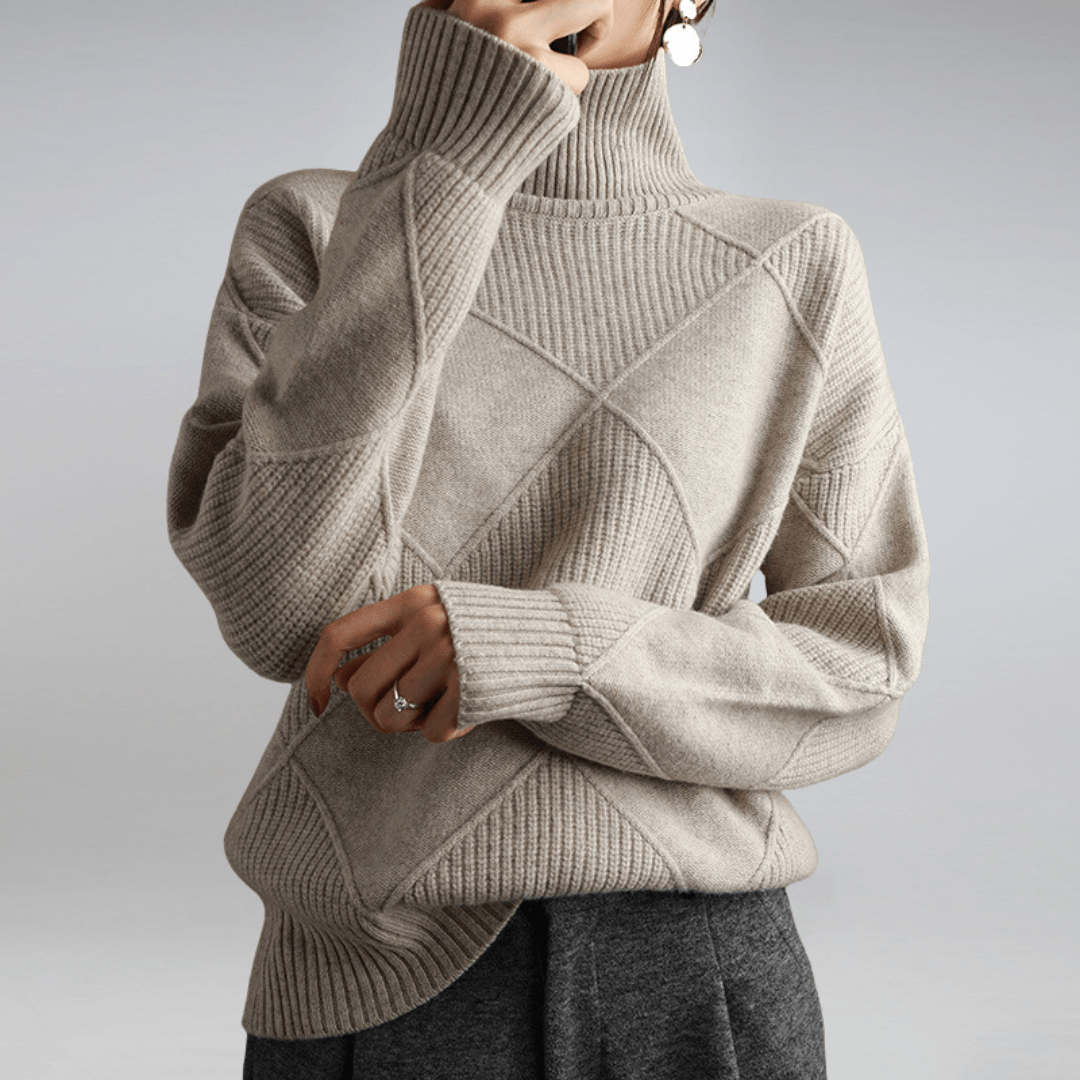 Isabelle – Turtleneck Sweater for Everyday Elegance