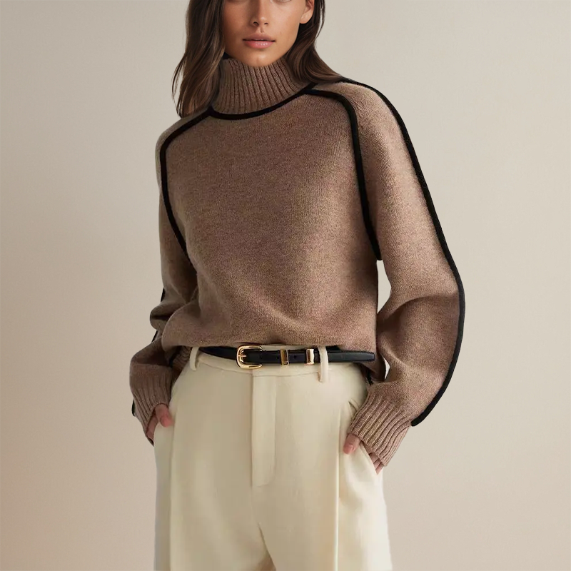 Lara - Women’s Turtleneck Sweater