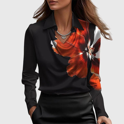 Ariane - Elegant Satin Blouse