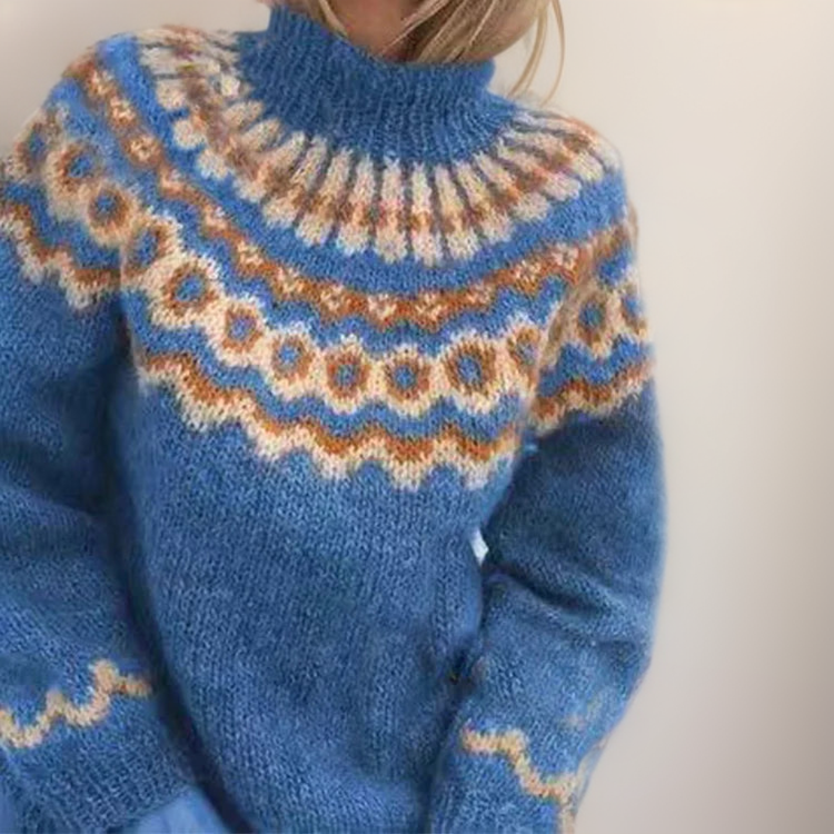 OLIVIA - Cozy Turtleneck Sweater